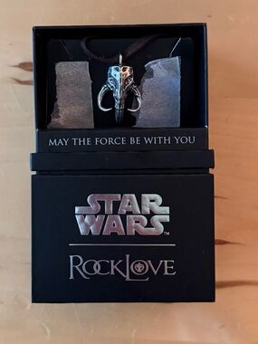 ROCKLOVE MYTHOSAUR NECKLACE NEW IN BOX NWT MANDALORIAN STAR WARS